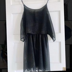Black cocktail dress